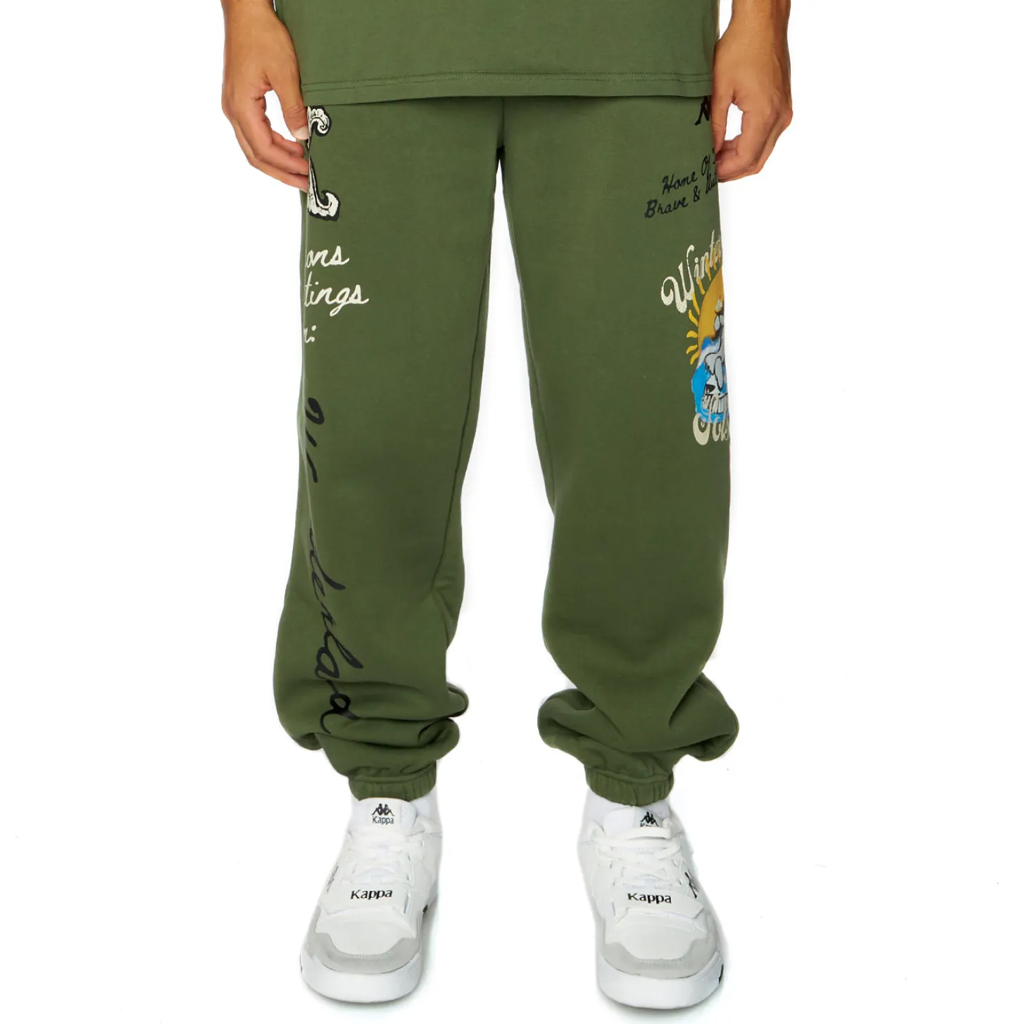 Authentic Choco Sweatpants | Kappa Shop