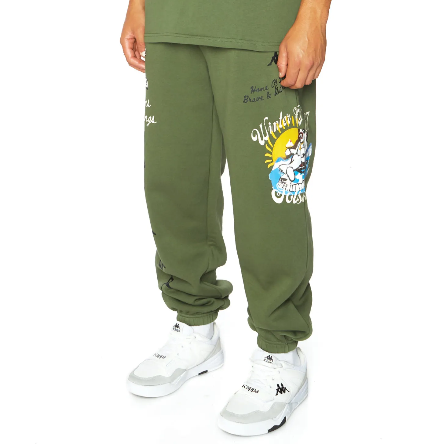 Authentic Choco Sweatpants | Kappa Shop