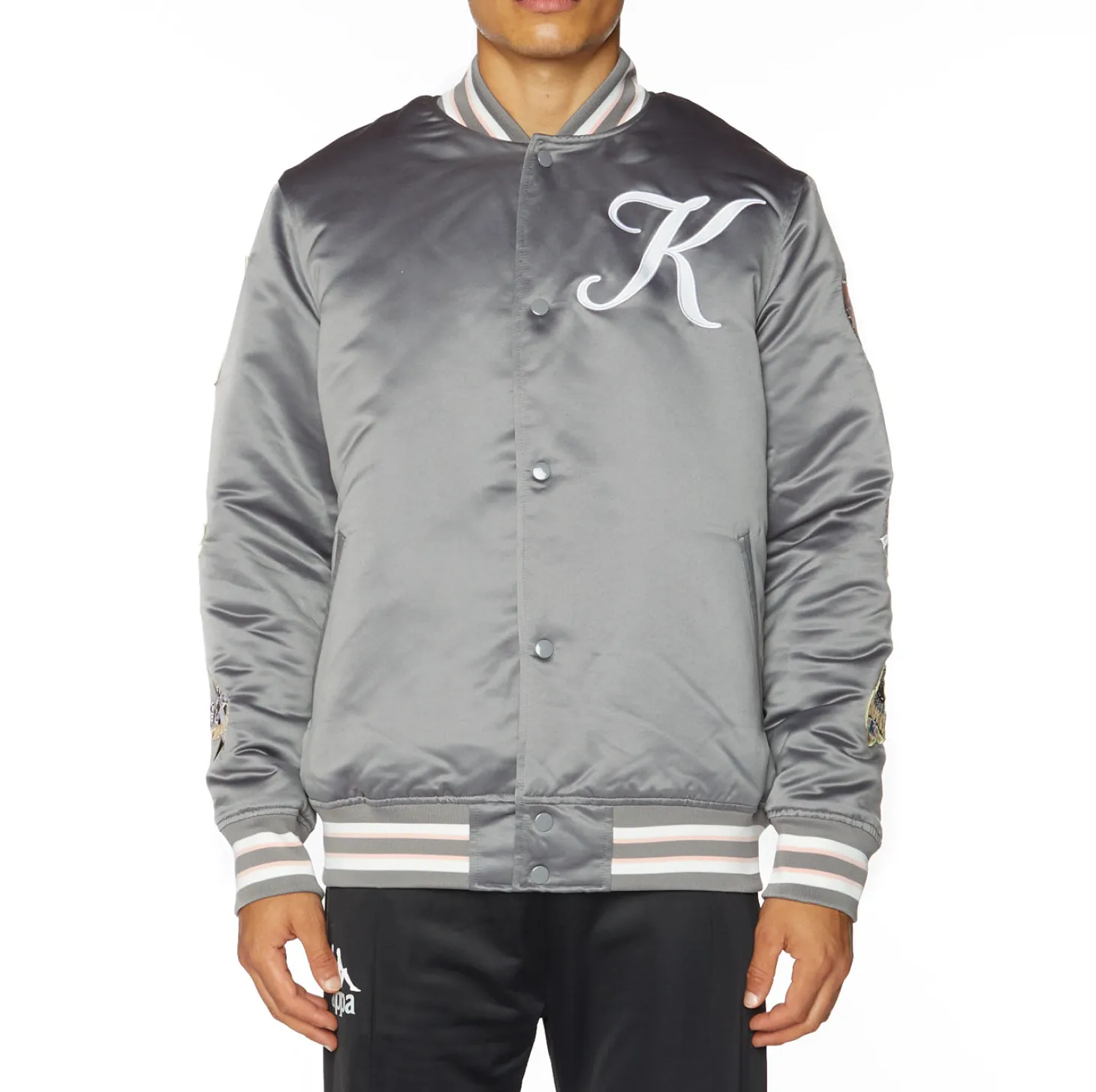 Logo Jasper Bomber Jacket | Kappa Outlet