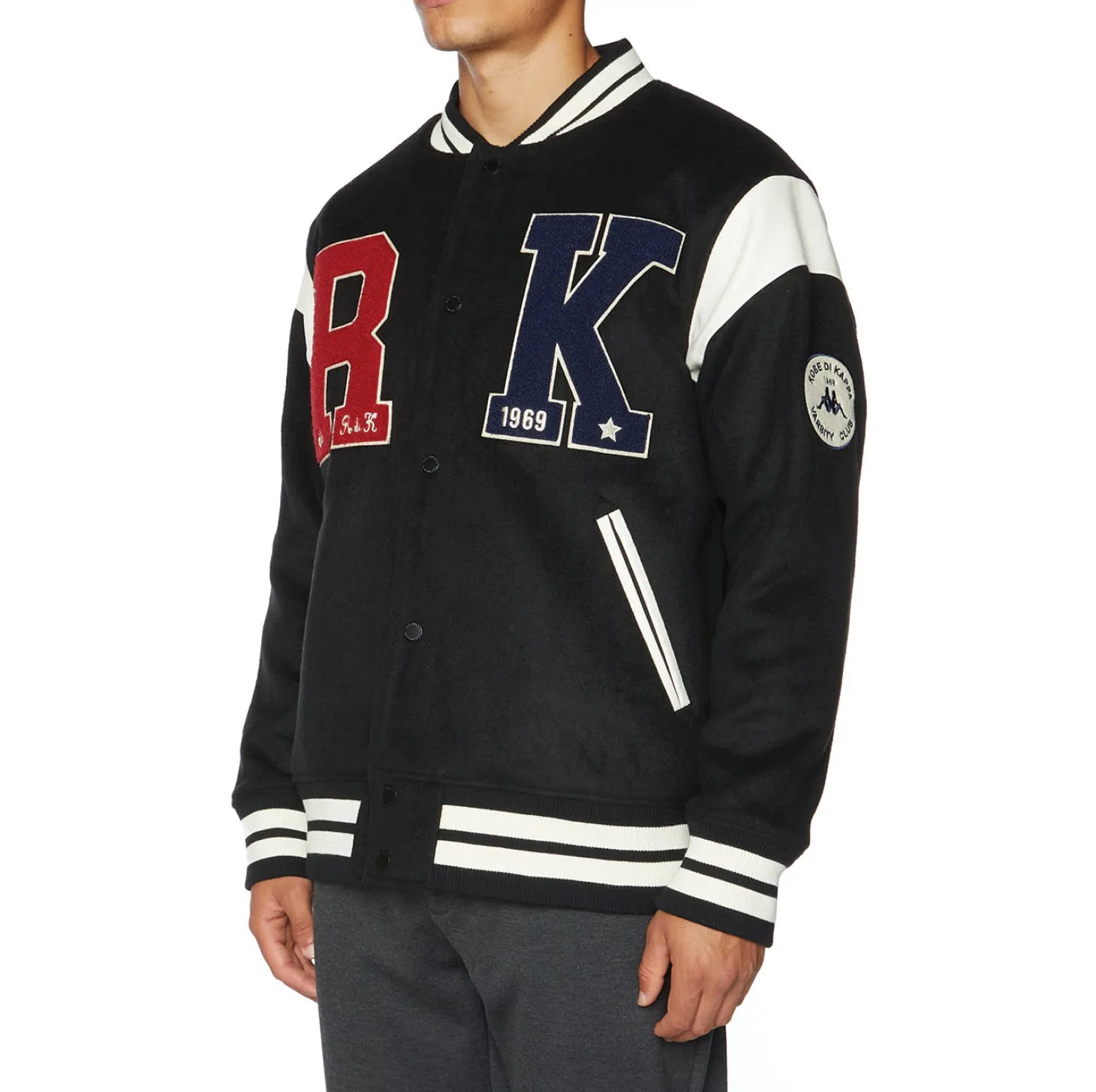 Robe Giovani Solo Varsity Jacket | Kappa Shop